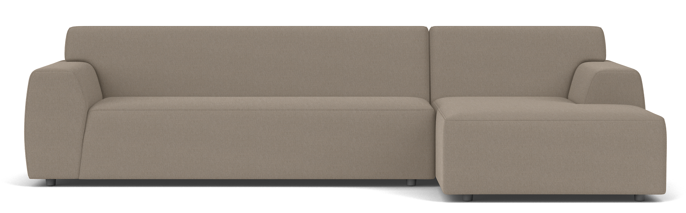 Drift 118x64" Sofa w/Right-Arm Chaise