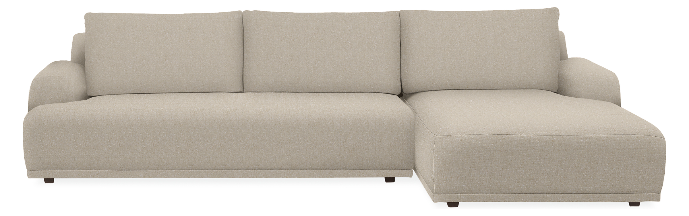 Fia 126" Sofa w/Right-Arm Chaise