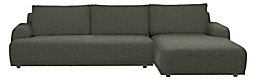 Fia 126" Sofa w/Right-Arm Chaise