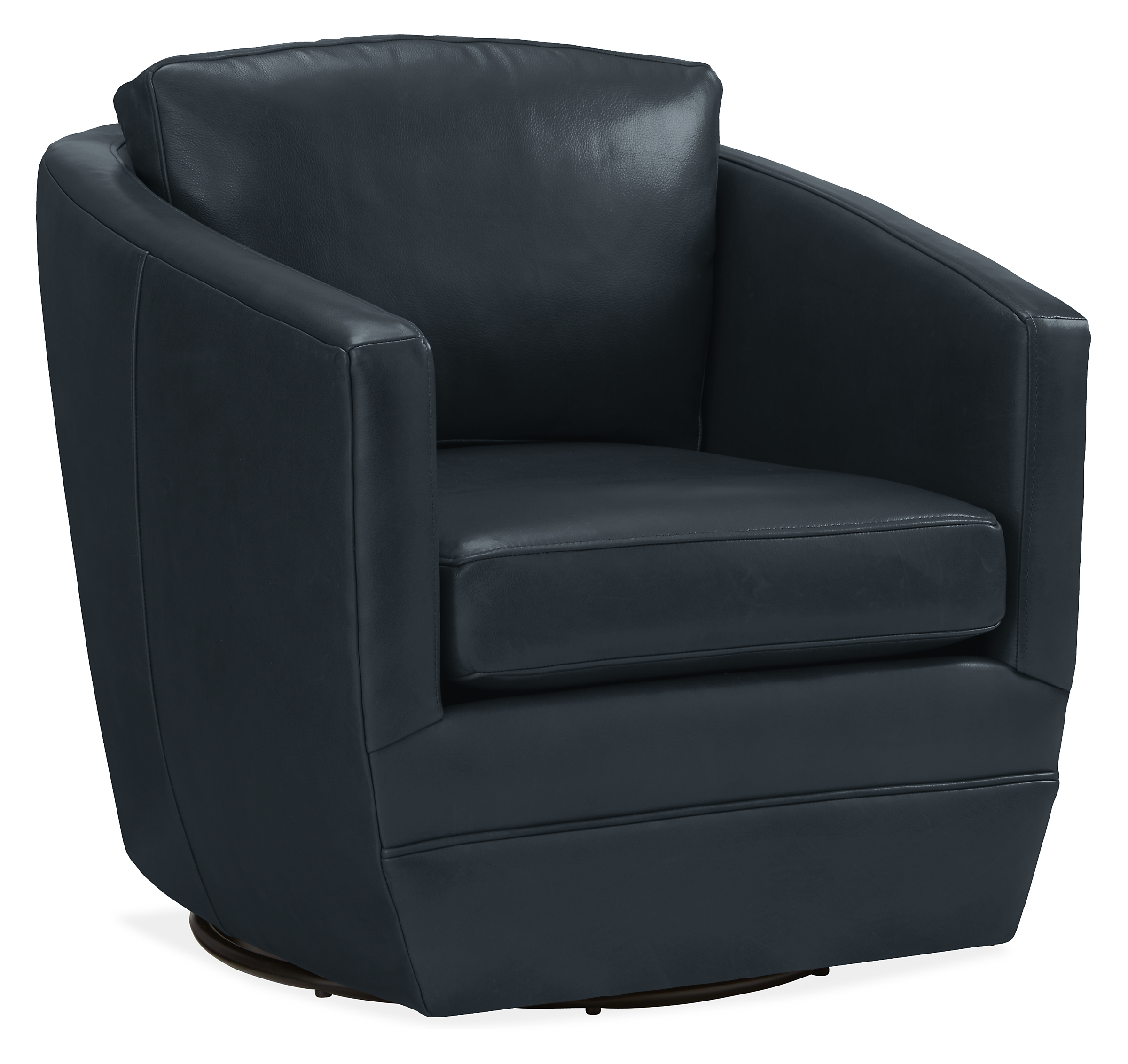 Ford Leather Swivel Chairs