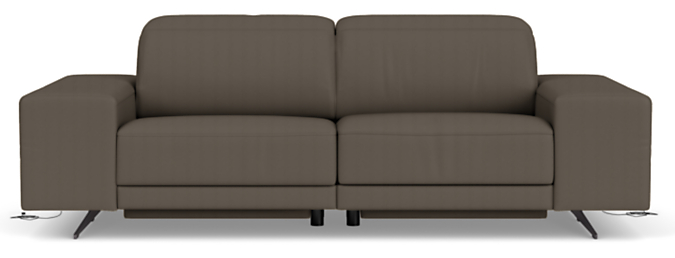 Gio 90" 2pc Sofa w/Powered Foot & Headrest