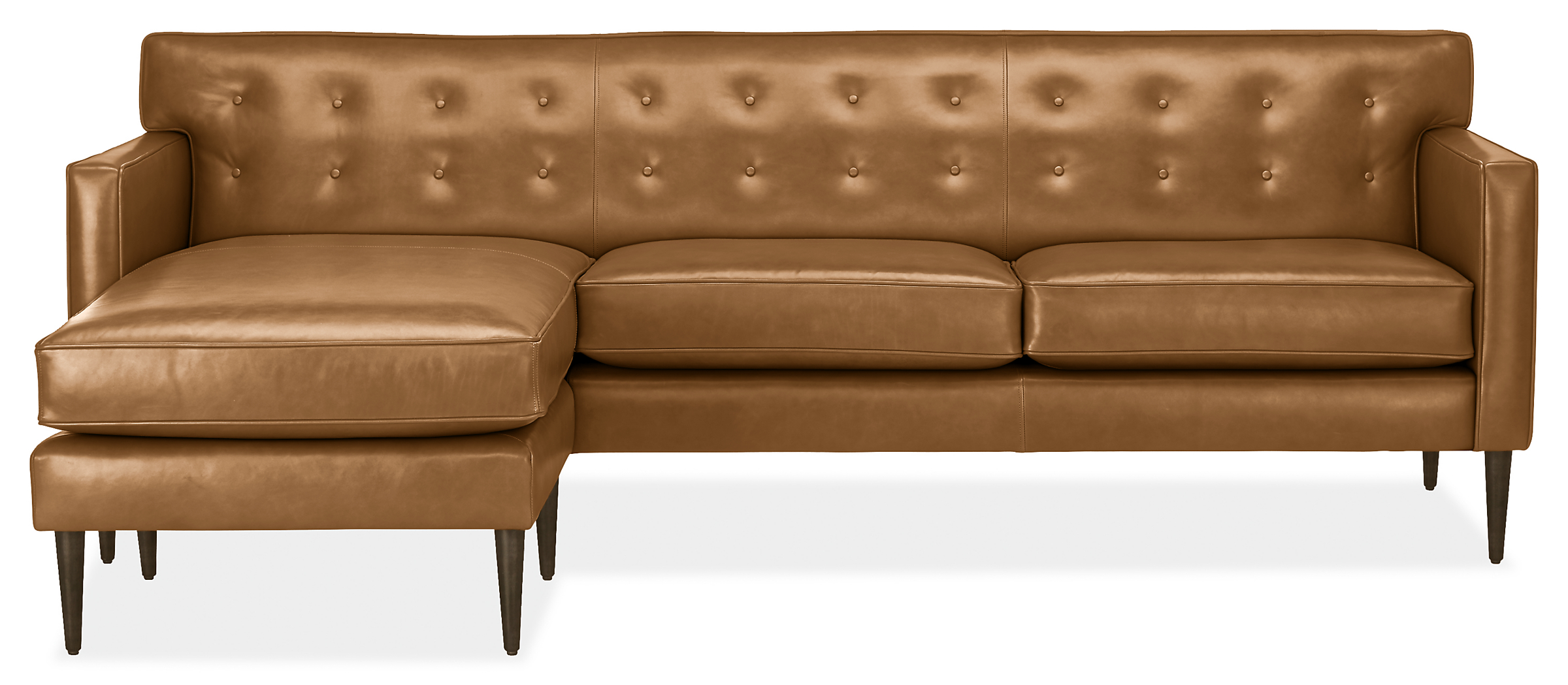Holmes Leather Sofa with Chaise