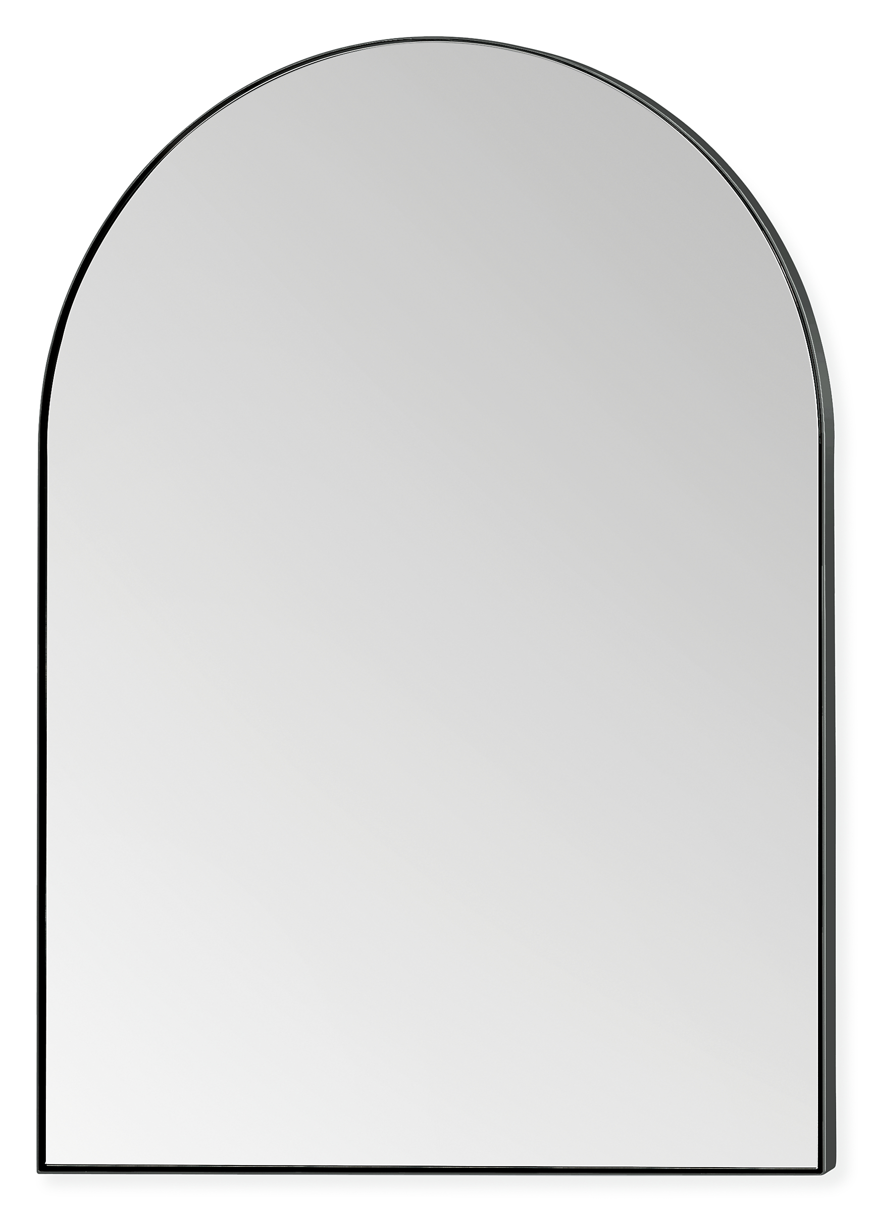 Infinity 26w 2d 36h Arched Wall Mirror for Bathroom