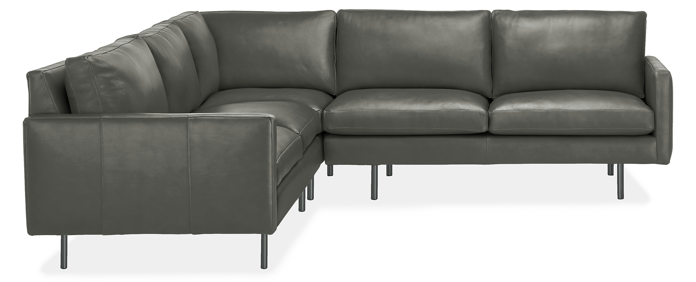 Jasper Leather Sectionals