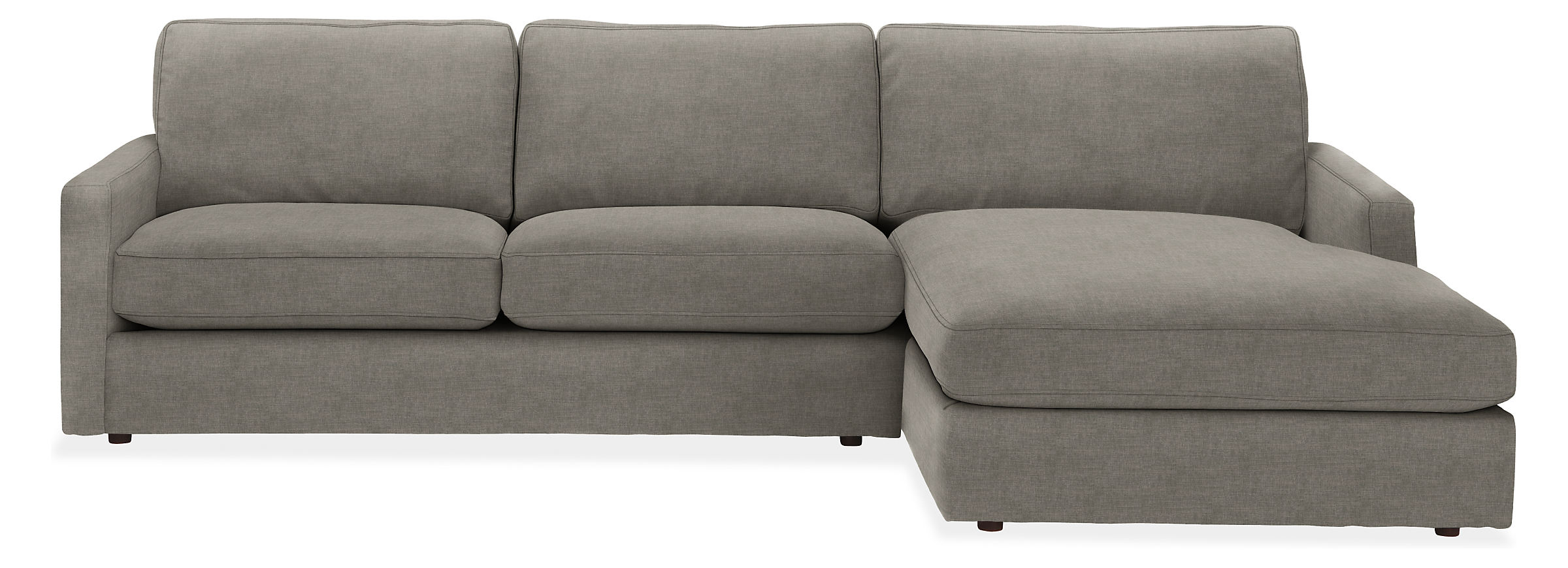 Linger 106" Sofa with Right-Arm Chaise