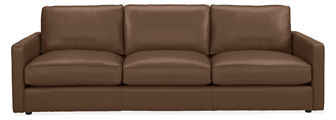 Linger Leather Sofas Modern Living, Leather Media Sofa