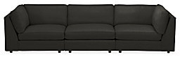 Linger Deep 122" Three-Piece Modular Sofa