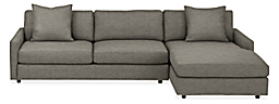 Linger Deep 116" Sofa with Right-Arm Chaise