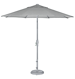 Oahu 9' Round Patio Umbrella with Base