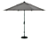 Oahu 11' Round Patio Umbrella with Base