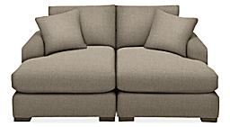 Metro 74x64" Two-Piece Double Chaise Sectional