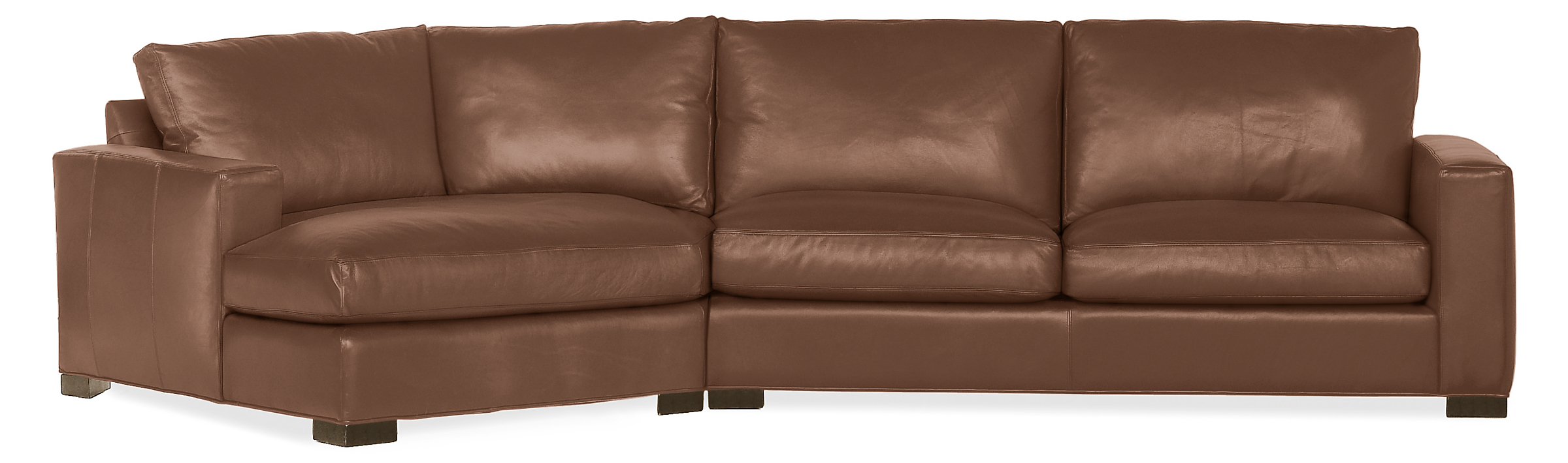Metro 137" Sofa with Left-Arm Angled Chaise