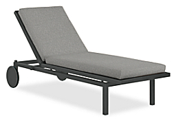 Montego Chaise in Thermally Modified Ash with Cushions
