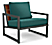 Montego 32" Lounge Chair w/Cushion