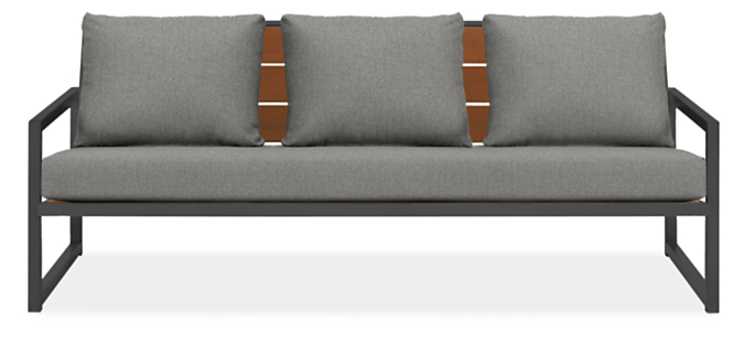 Montego 80" Sofa in Ipe with Cushions
