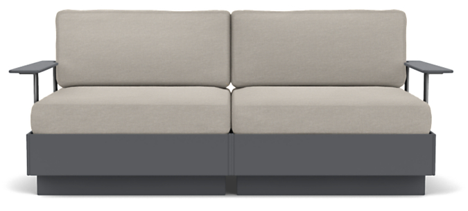 Omni 82x37" Two-Piece Sofa with Arms