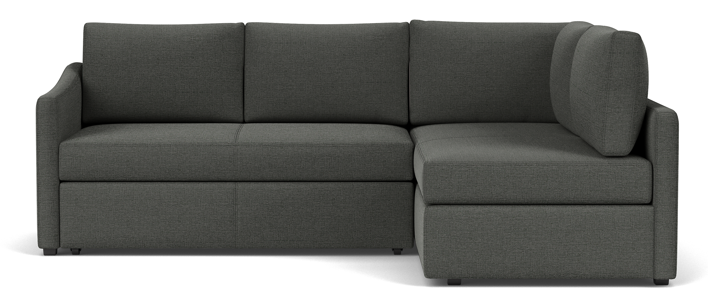 Oxford Pop-Up Platform Sleeper Sofa with Storage Chaise
