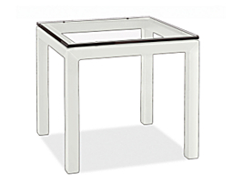 Parsons 18w 18d 16h Outdoor Coffee Table with 1.5" Leg