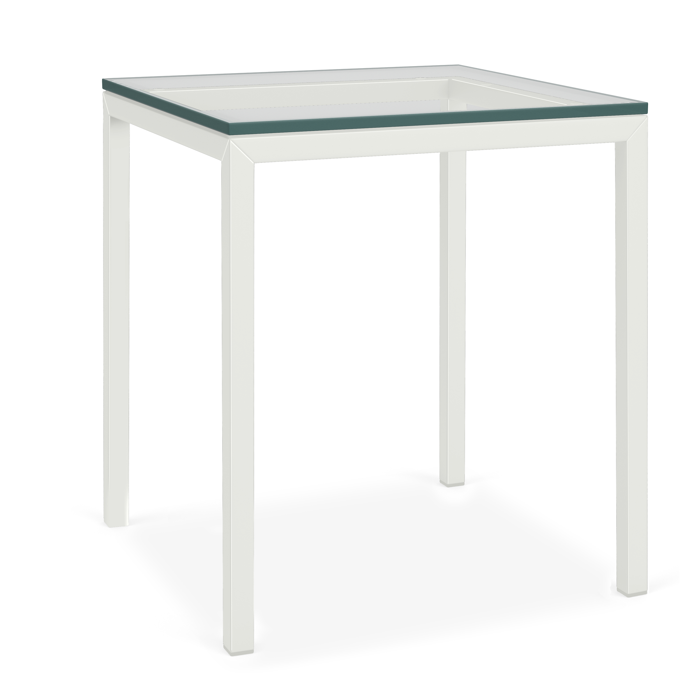 Parsons 18w 18d 22h Outdoor Side Table with 1" Leg