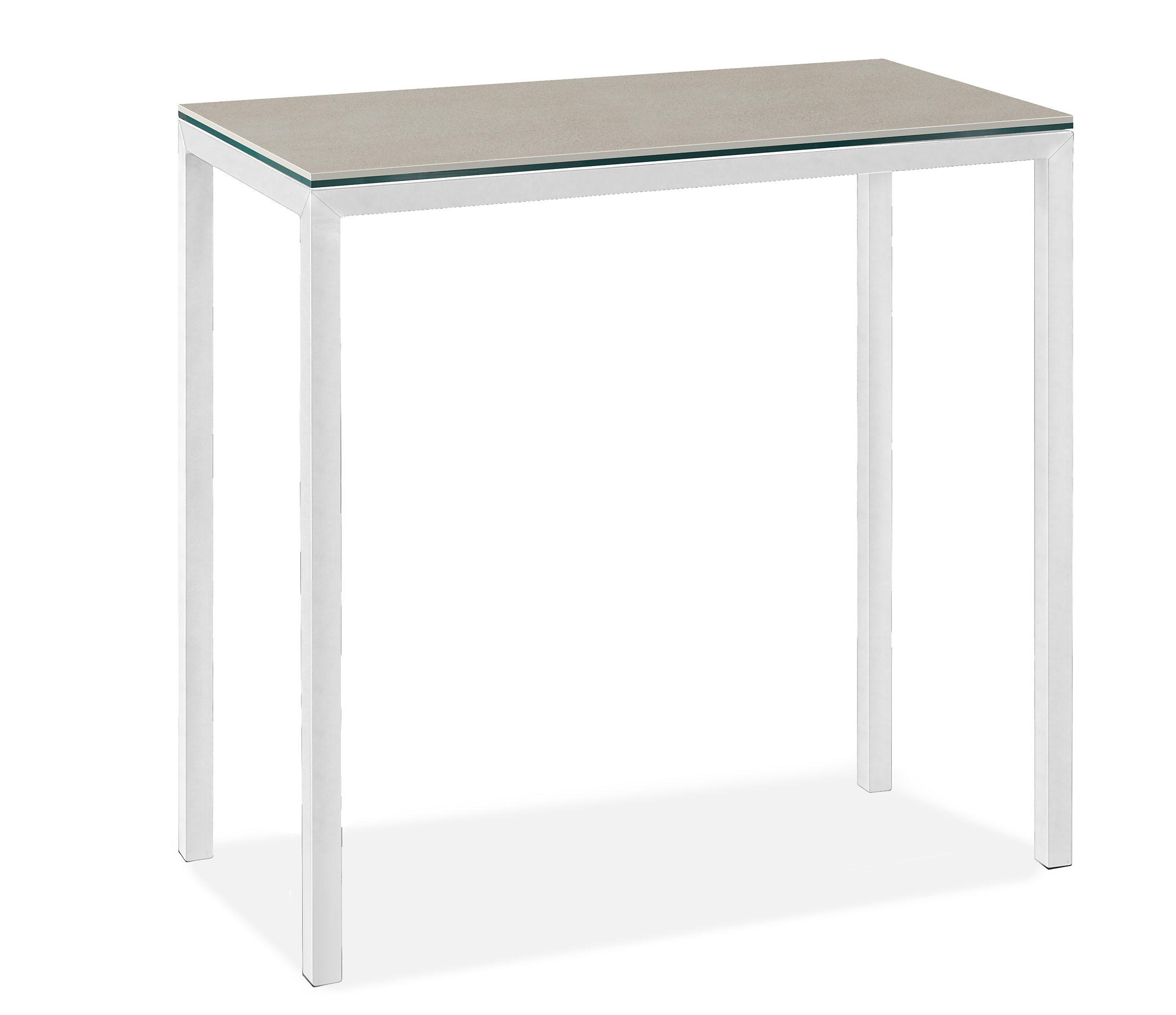 Parsons 36w 18d 35h Counter Table with 1.5" Leg