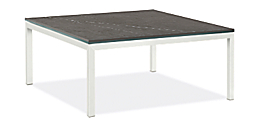 Parsons 36w 36d 16h Outdoor Coffee Table with 1.5" Leg