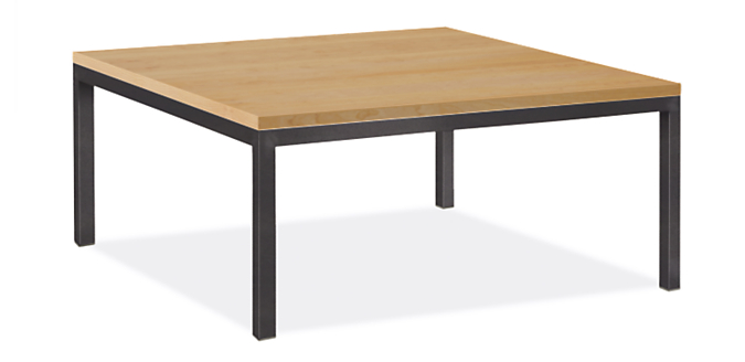 Parsons 36w 36d 16h Coffee Table with 1.5" Leg