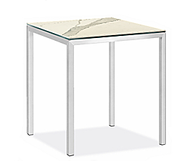 Parsons 40w 40d 42h Bar Table with 2" Leg