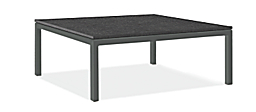 Parsons 40w 40d 16h Outdoor Coffee Table with 1.5" Leg