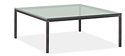 Parsons 40w 40d 16h Coffee Table with 1" Leg