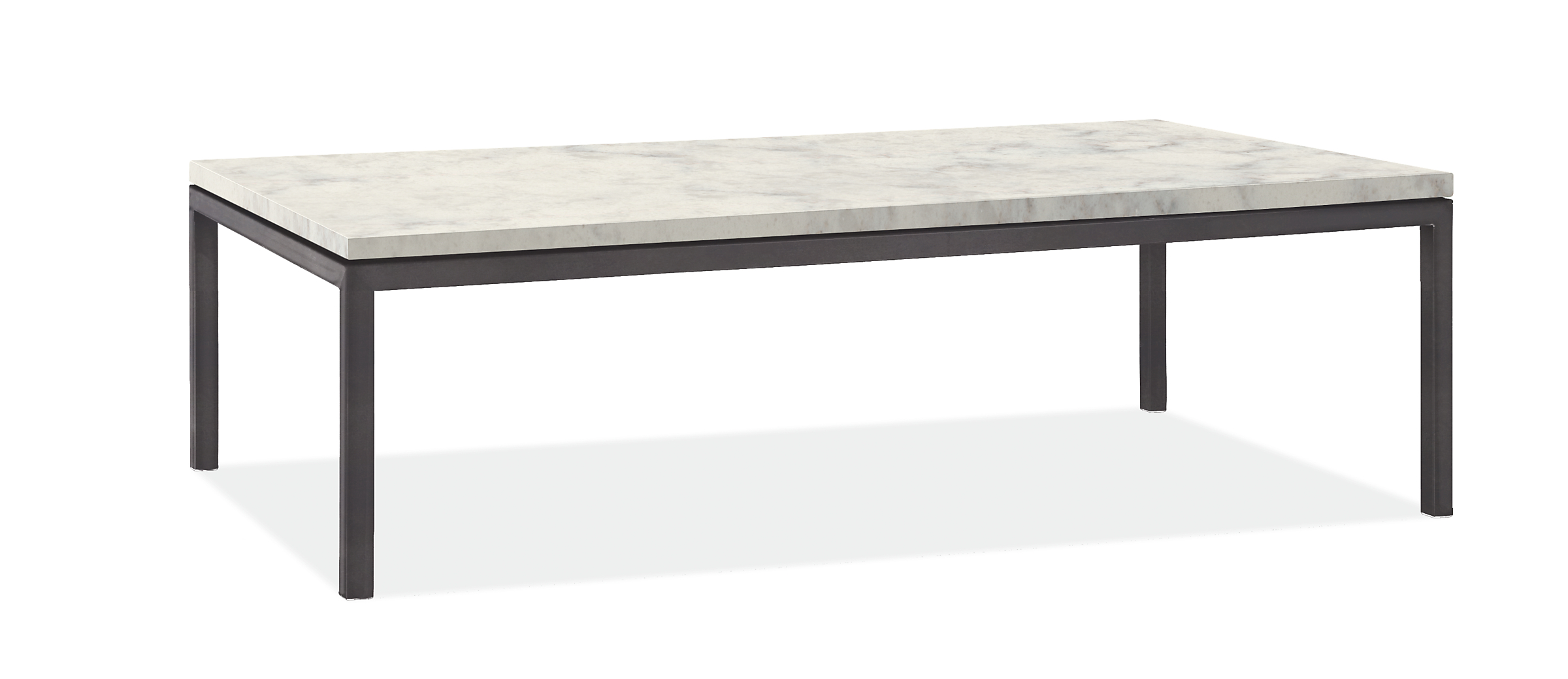 Parsons 60w 24d 16h Coffee Table with 1" Leg