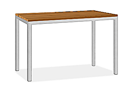 Parsons 48w 24d 35h Outdoor Counter Table with 1.5" Leg