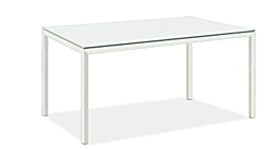 Parsons 60w 30d Table with 1.5" Leg