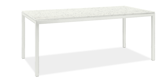 Parsons 72w 36d Outdoor Table with 1.5" Leg