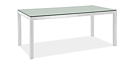 Parsons 72w 30d Table with 2" Leg