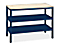 Parsons 48w 24d 35h Two-Shelf Counter Table with 1.5" Leg