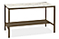Parsons 60w 36d 35h Narrow Shelf Counter Table with 1.5" Leg