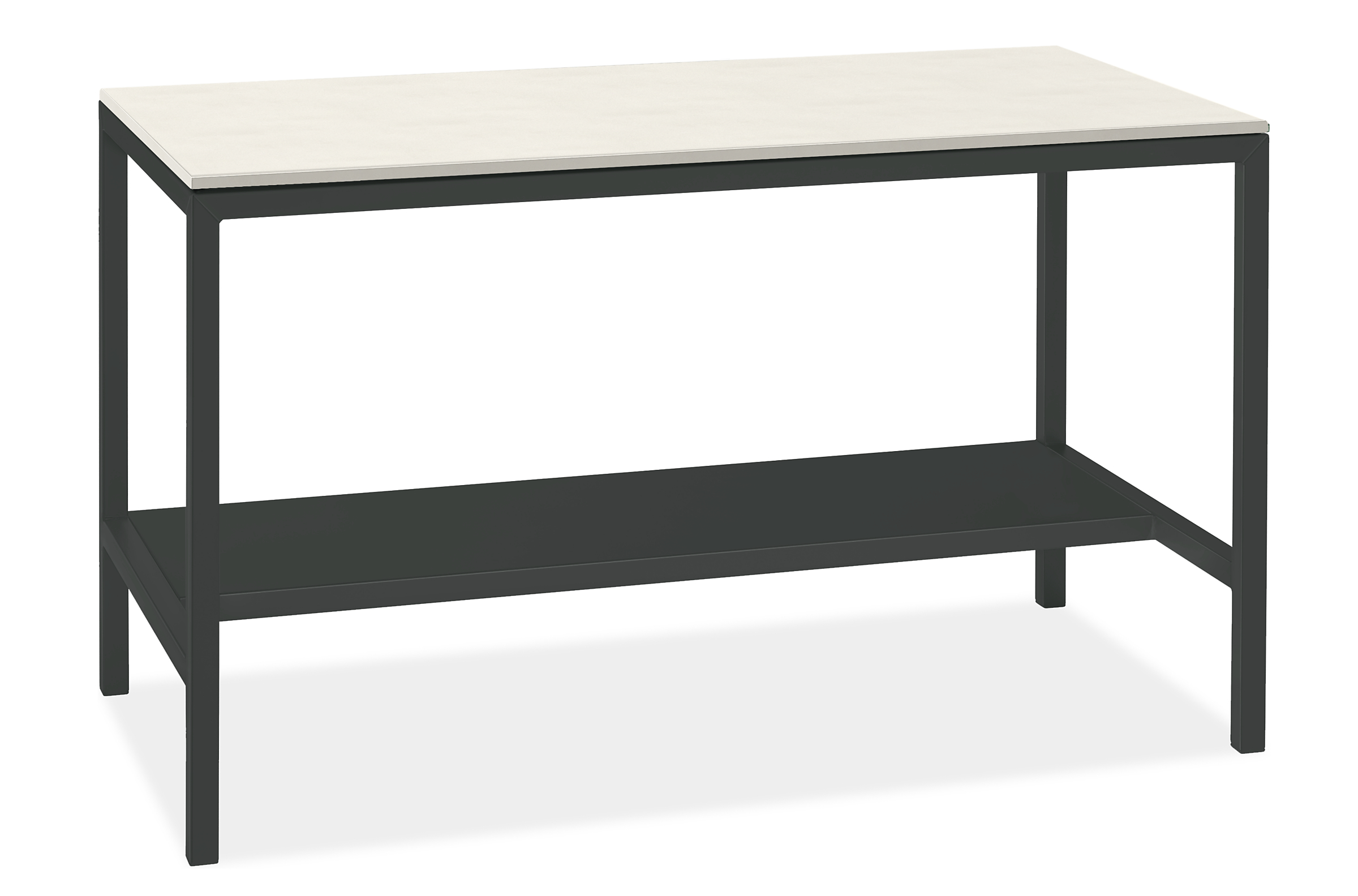 Parsons Counter Tables with Shelves