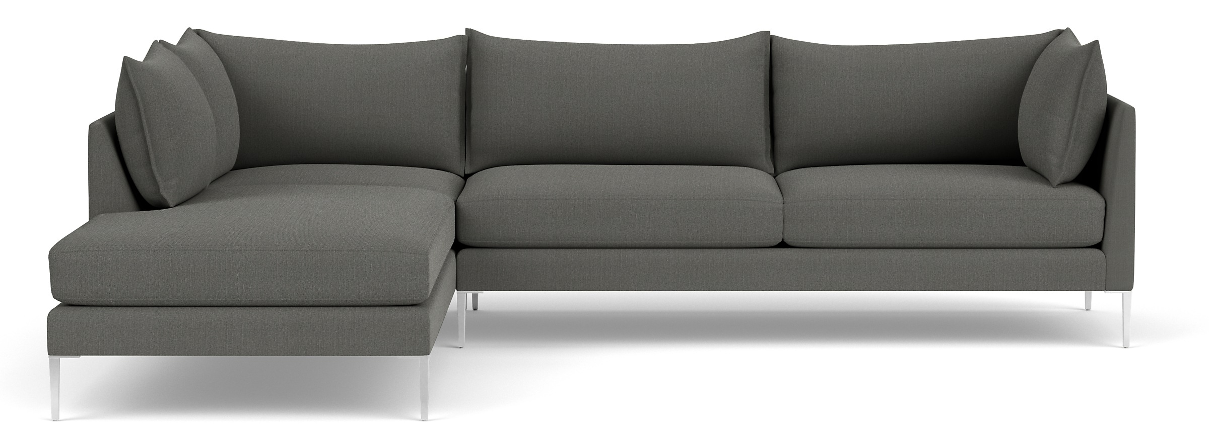 Palm 112x87" Two-Piece Sectional with Left-Corner Chaise