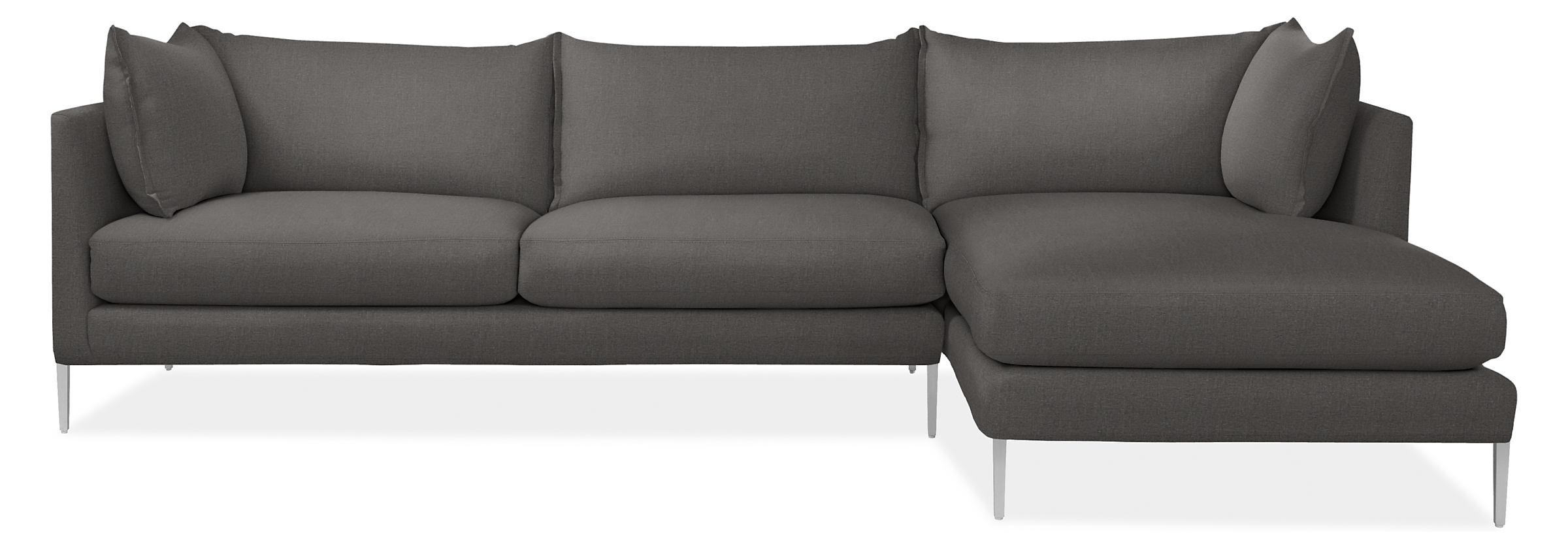 Palm 115" Sofa with Right-Arm Chaise
