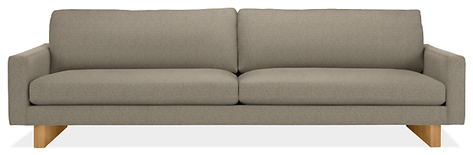 Pierson 102" Sofa with Wood Base/Legs