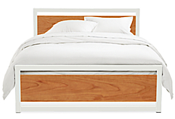 Piper Full Bed with Wood Panels