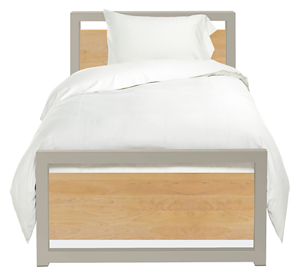 Piper Twin Bed with Wood Panels