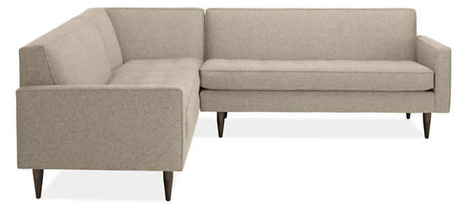 Reese 98x98" Three-Piece Sectional with Corner