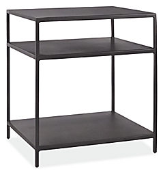 Slim 20w 18d 22h End Table with Shelves
