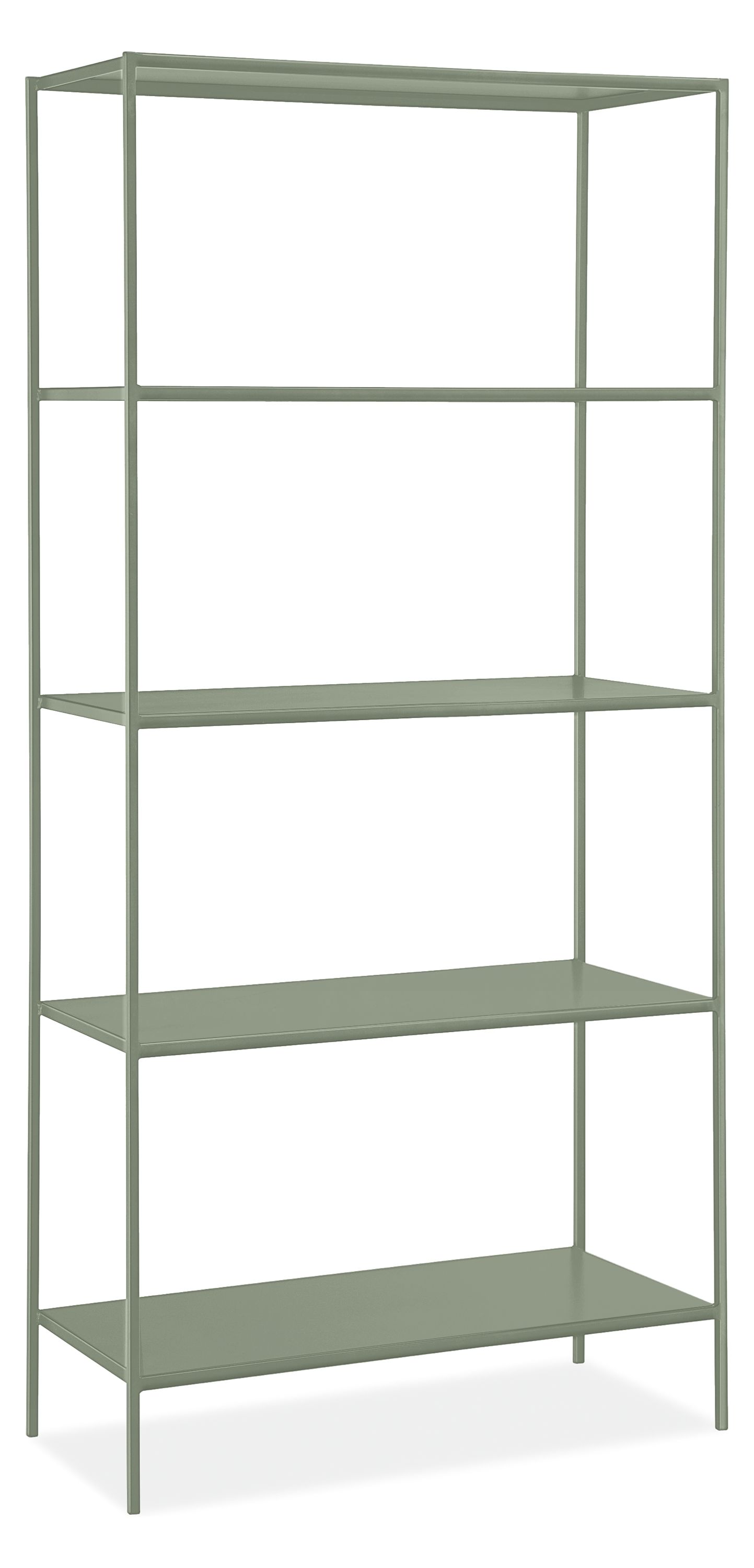 Storage And Entryway Furniture, Ultra Slim Bookcase With Doors