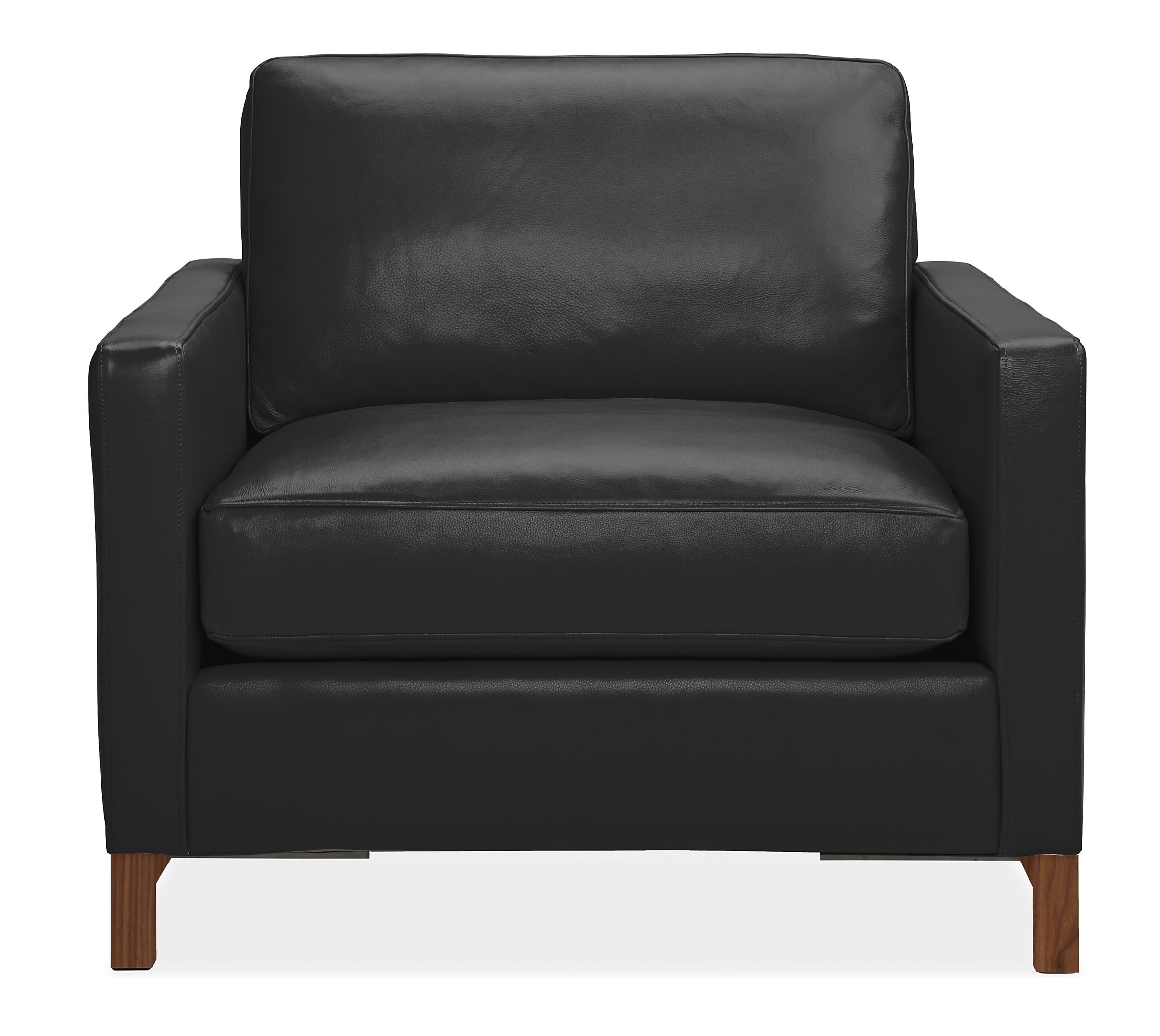 Stevens Leather Chair & Ottoman