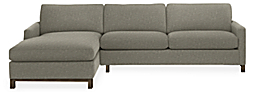 Stevens 116" Sofa with Left-Arm Chaise