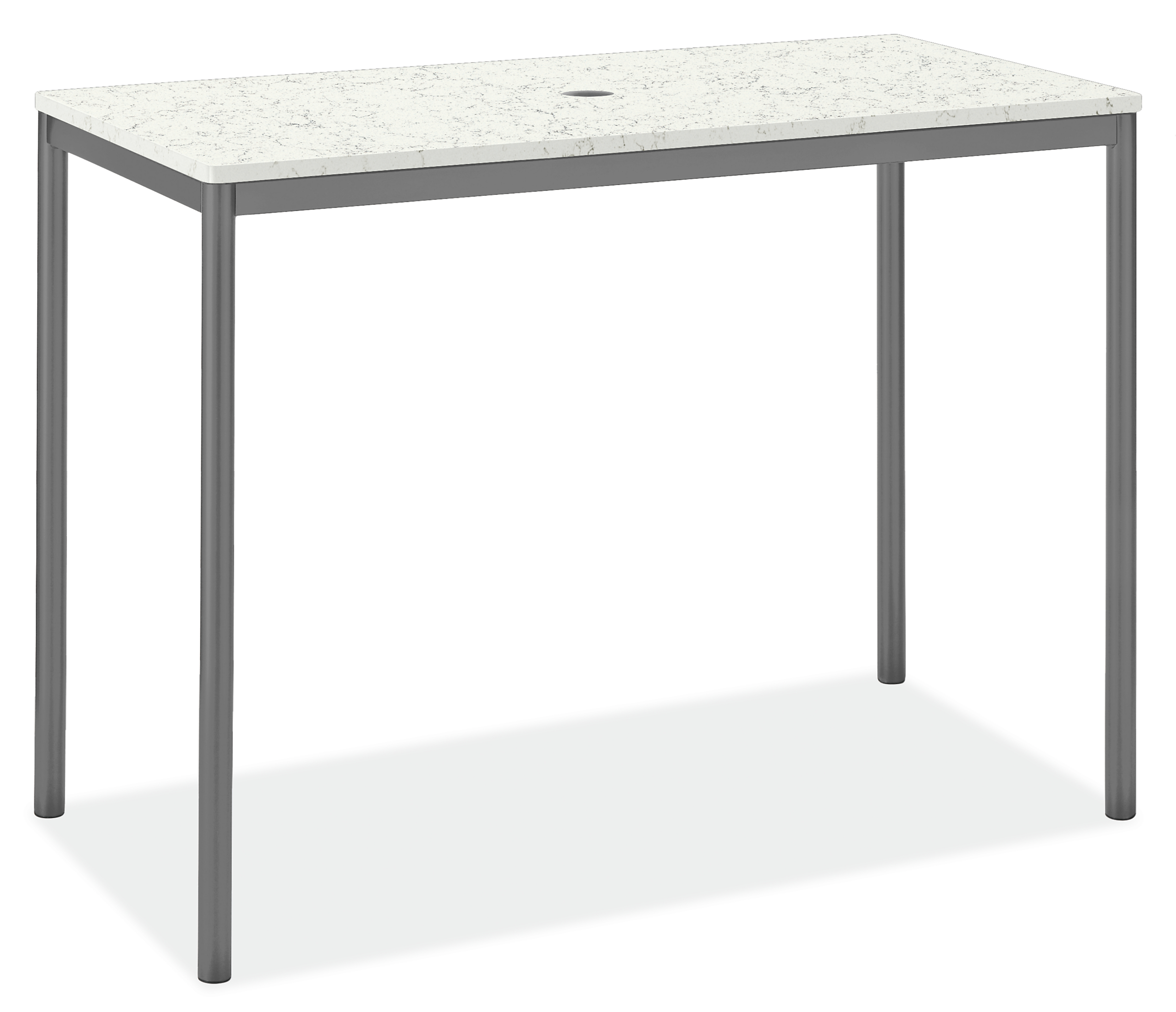 Westbrook 48w 24d 35h Counter Table with Umbrella Hole