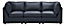 York 101" Three-Piece Modular Sofa