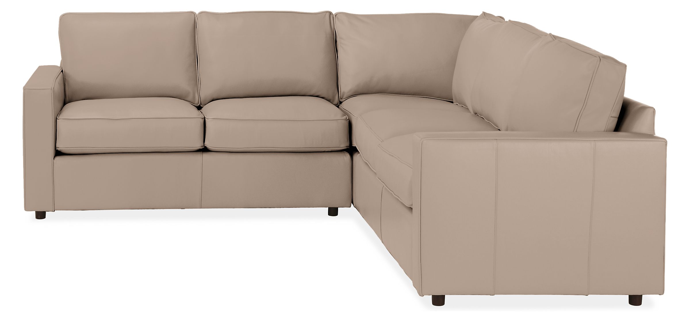York Leather Sectionals